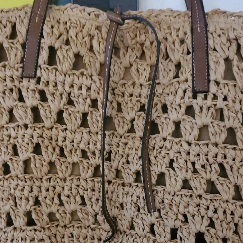 Tote Bag Tan Handcrafted - Picture 4 of 6